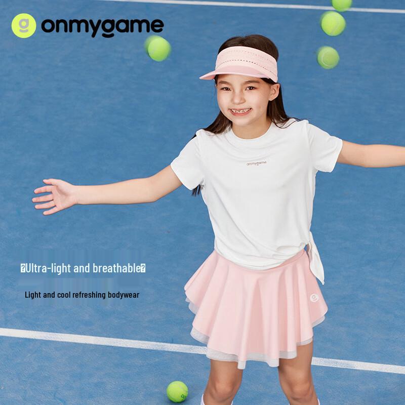 Детская дышащая футболка с коротким рукавом Onmygame для защиты от солнца 130