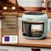2025 Premium Glass Liner Air Fryer: Large Capacity, Fully Automatic, Multi-functional