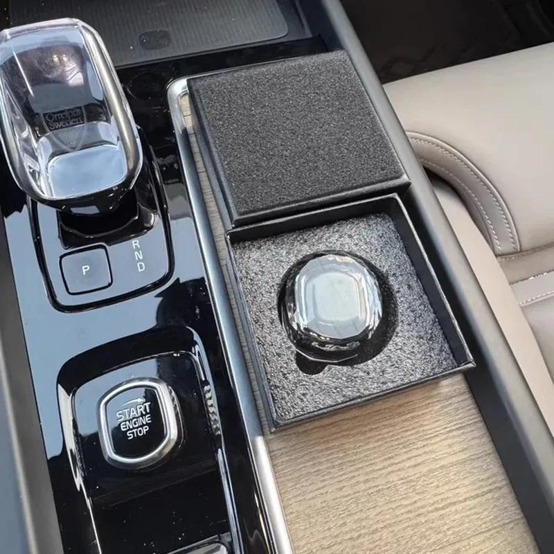 Car One Click Start Crystal Knob Decoration Cover for Volvo XC60 V60 S60 XC90 V90 S90 Car Interior Modification Accessories
