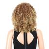 LISI HAIR European and American Wig Short Curly Hair Afro Wig African Short Curly Hair Small Curly Yellow Natural Gradient