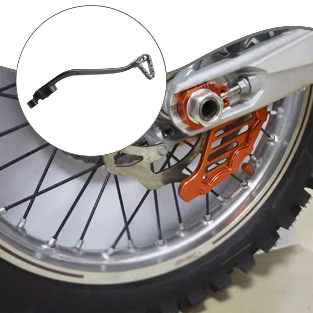 Motorcycle Rear Brake Pedal Foot Lever Accessories Spare Parts Premium Aluminum Alloy Replace for
