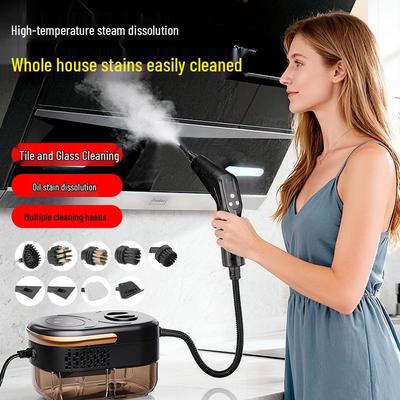 Compact Steam Cleaner for Kitchen Appliances