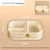 Hujian Disposable Degradable Microwavable Meal Prep Containers