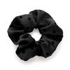JewelVOX Scrunchie Hair Hair Accessory for Polka Dot and Cute Tie, Women, Design, Casual, Simple, (Black)