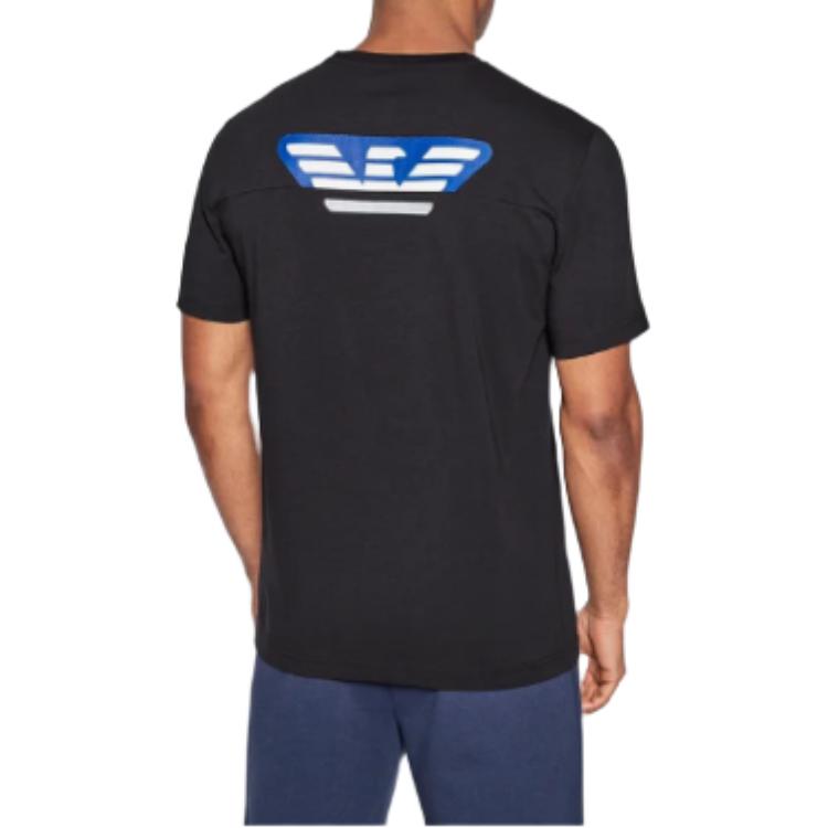 Emporio Armani EA7 T Shirt Men's Black 6LPT30-PJQ9Z-1200