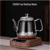 Pure Titanium Self-Watering Electric Kettle with Bottom Water Inlet for Tea Brewing – Insulated Single Kettle for Integrated Tea Table