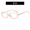 Fashion Sunglasses Women Retro Square Small Frame Anti Blue Light Outdoor Glasses Simple Men Shades