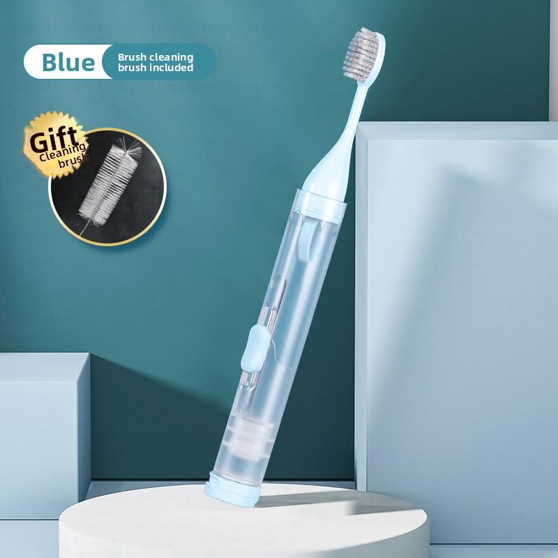 New In Travel Toothbrush Integrated Carry-On Toothware Mini Compact Portable Office Folding Toothbrush Set Eco Friendly Products