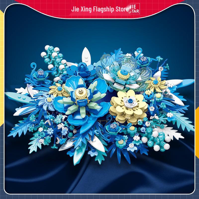 

Starry Flower Sea DIY Building Block Toy for Girls