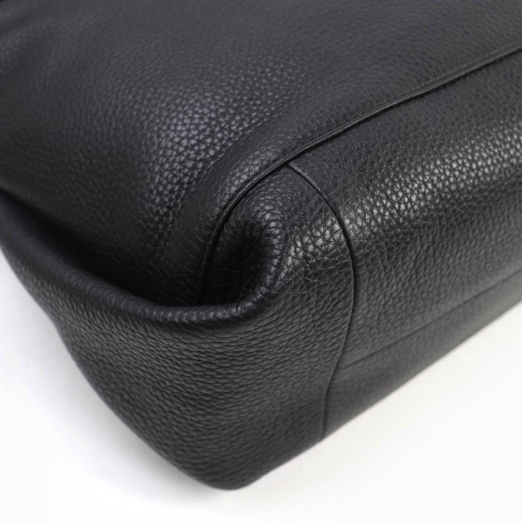 BEAUGRAND Shoulder Bag Crocodile Leather 2-way Handbag with JRA Tag Black Used