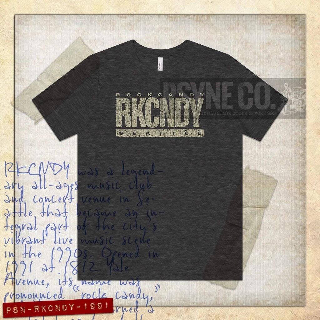 

RKCNDY Seattle 1991 Vintage Men s T shirt 2XL