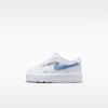 Air Force 1 Low Top Toddler Shoes White Blue Infant And Toddler