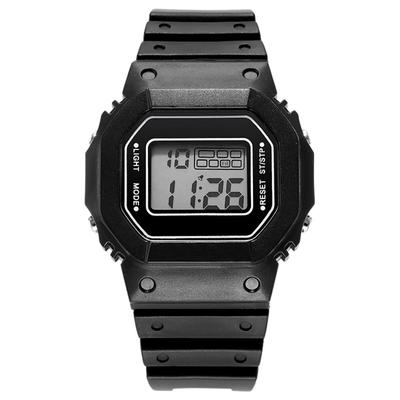 Digitale Uhr für Herren und Sport Einfach zu Quadrat Erhältlich in Mehreren Einfach und Perfekt für und Studenten Frauen, Kinder, Uhr, Stoppuhr, Alarm, Licht,