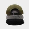 Japanese-Style Retro Lambswool Brimless Landlord Hat - Unisex Autumn & Winter Warm Cotton-Padded Melon Cap, Yuppie Sailor Hat