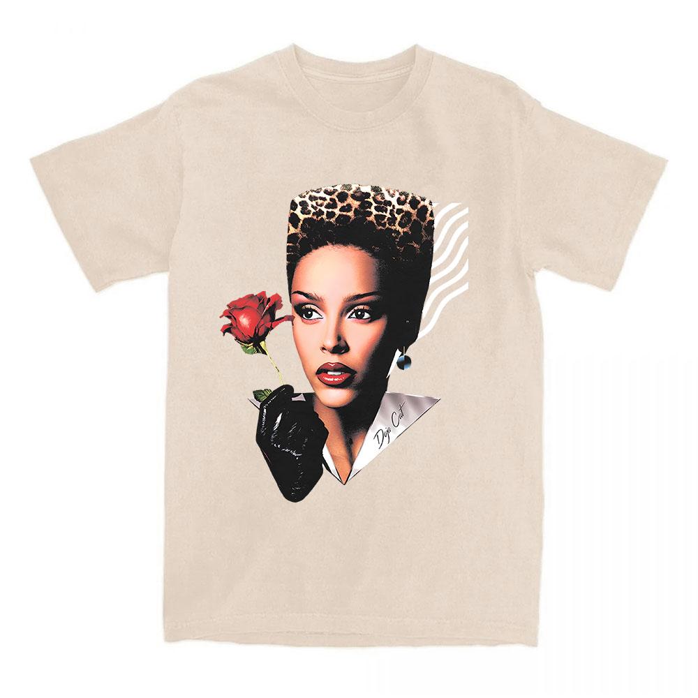 

Men WomenClothing VIE GLAMOUR T-SHIRT Doja Cat Singer Printing Tshirts Short Sleeve Cotton Female T Shirt Fashion Casual Unisex 5XL різнокольоровий