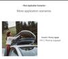 Aluminum Alloy Car Door and Roof Rack Foot Pedal for Car Modification