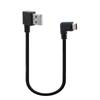 USB 2.0 Typ A 90 Grad Links & Rechts Winkel Männlich zu USB3.1 typ-C Männlichen Links & Rechts Winkel USB Daten Sync & Ladekabel