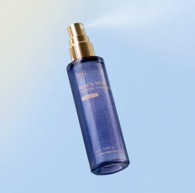 Dr.G Schwarzes Schneckenkollagen 2-Wege-Nebel-Serum 100ml – Straffende & Glow-Pflege