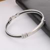 6mm Stainless Steel Three Wire Mesh Chain Bracelet for Men Women Silver&Gold Color Punk DIY Name Fashion Jewelry Gift