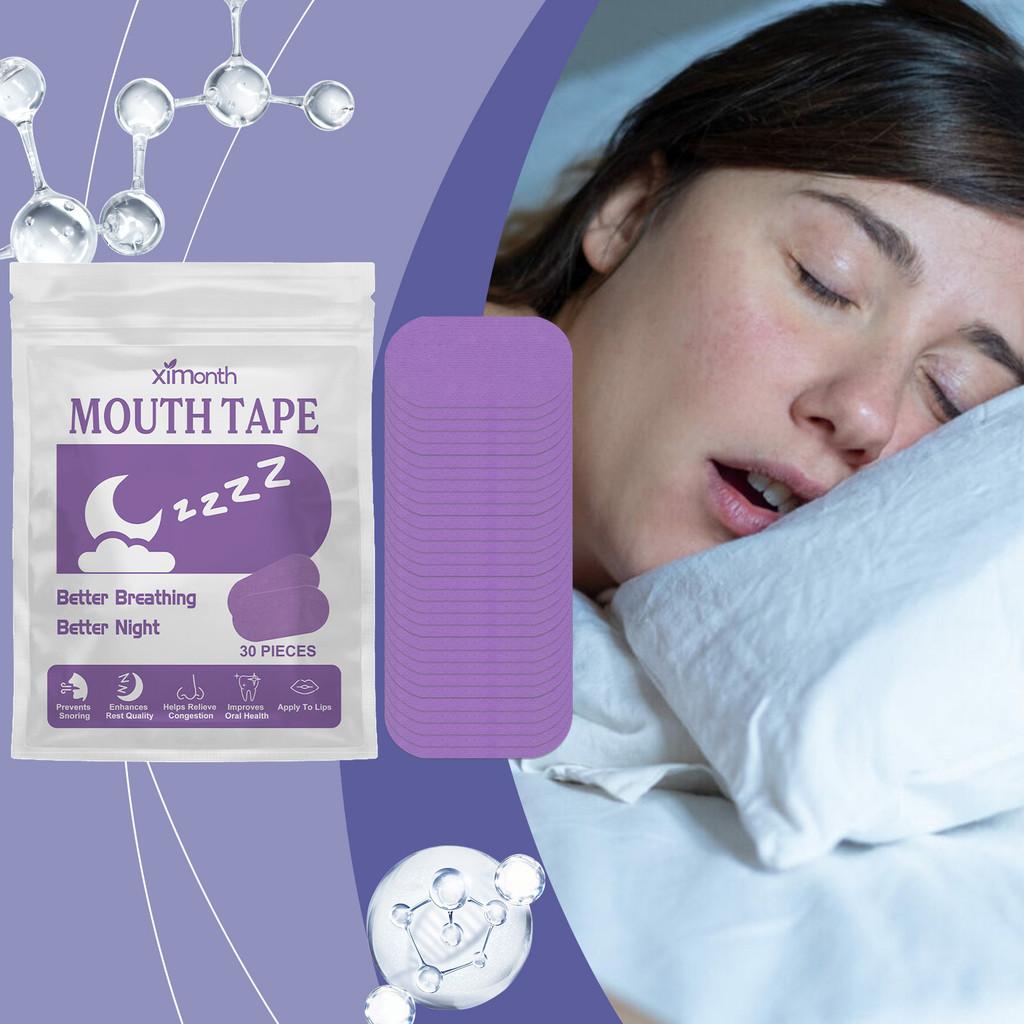 Ximonth Gentle Anti Snoring Patches For Peaceful Restful Sleep 30 Pieces