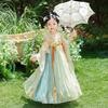 Anneyol Girls' Summer Hanfu Princess Dress