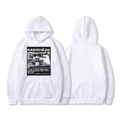 Radiohead Arctic Monkeys Sudadera con capucha Moda Sudadera con capucha Camisetas Tops Chico Rock Camisetas Hombre Hombre
