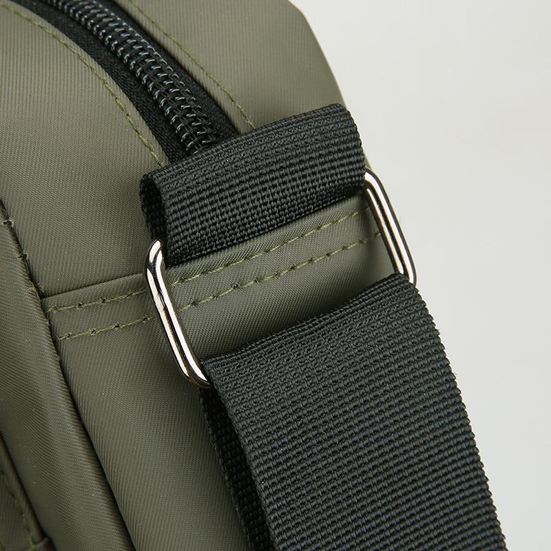 Crossbody Bag Men's Multi-Layer Zipper Coin Purse Outdoor Commuter Business Travel Shoulder Bag