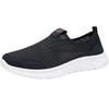 Shoes women's casual spring new shoes comfortable fly-woven breathable mesh shoes one pedal comfortable mother shoes