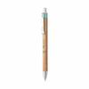 Flair Woody Cliq 0.7mm Retractable Ball Pen Blue Ink Pack Of 1 x 5 pens Smooth Writing Pens For Office School And Daily Use