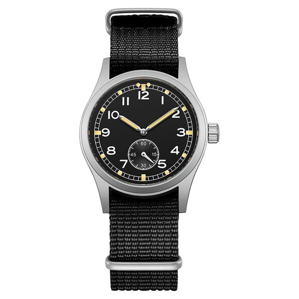 Analog Quartz Wristwatch Small Second Sub-Dial Retro Watch Vintage Luminous Watch Outdoor