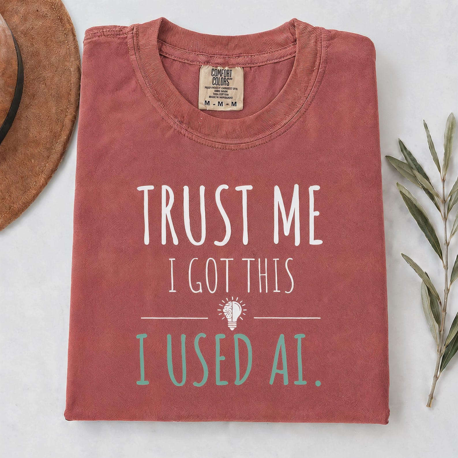 Comfort Colors AI Shirt, Trust Me I Got This, Funny Geek Humor Tee 2XL