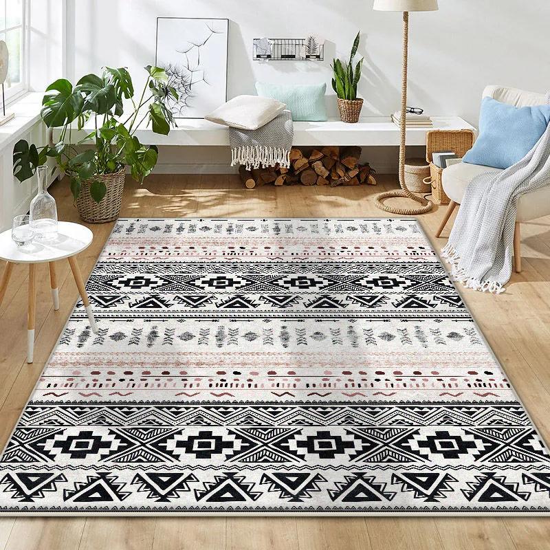 

Morocco Luxury Carpets for Living Room 200x300CM Room Decoration Aesthetic Easy Cleaning Rugs Bedroom Bedside Antiskid Floor Mat 60x90cm