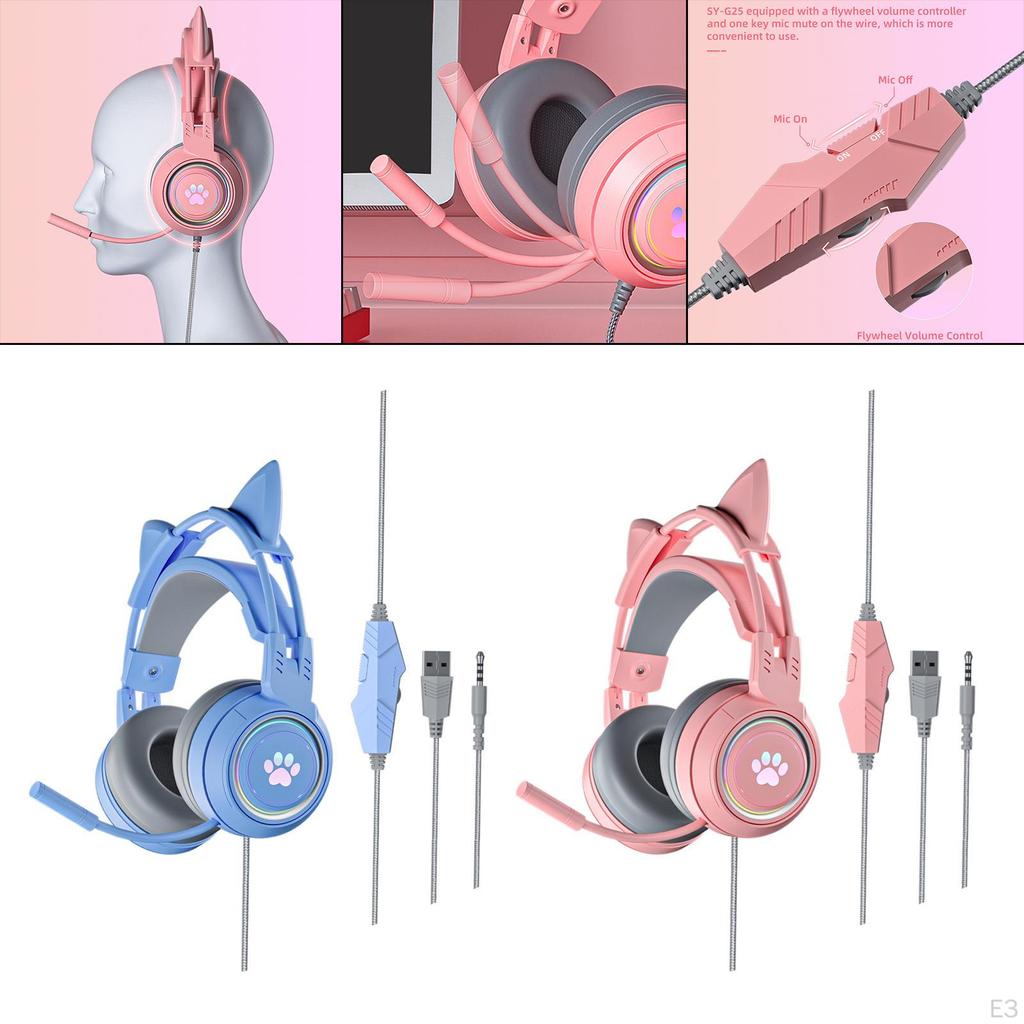 Gaming Headset 25 with Mic USB for PC