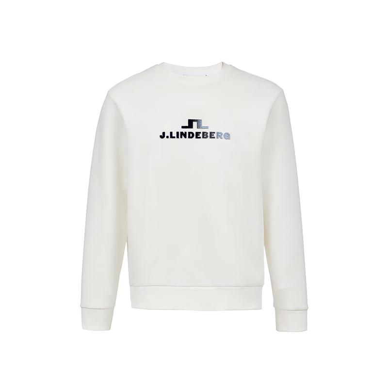 

J.Lindeberg Men s Letter Logo Pullover Sweatshirt L