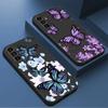 INS Retro Butterfly Phone Case for Samsung Galaxy A11 A21s A34 A22 A54 A13 A73 A52 A33 A72 A42 A32 A24 A12 A14 A53 A23 Cover