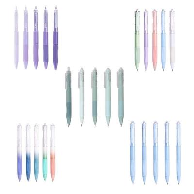 5 szt. Długopis żelowy 0,5 mm Wyciskany Długopis neutralny Estetyczny długopis do artykułów piśmiennych Długopis do pisania Długopis żelowy Długopis do dziennika