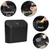 Universal Hanging Car Trash Can Vehicle Garbage Dust Case Storage Box ABS Square Pressing Trash Bin Auto Interior Accessories for Car