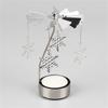 Metal Creative Candle Holder Rotating Candlestick Gift for Women Wife Children