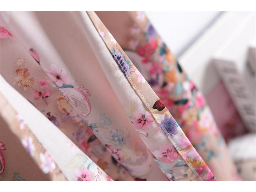 Women's 2025 New Floral Cotton-Silk Blend Sleeveless Nightdress - Plus Size, Loose Fit
