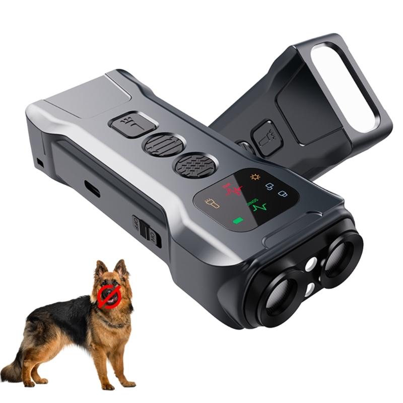 Lunga gittata Ultrasuoni non Dispositivo Anti-Abbaio Efficace Dispositivo di Controllo dell'Abbaio del Cane Soluzione di Addestramento Delicata Facile da Usare per Cani