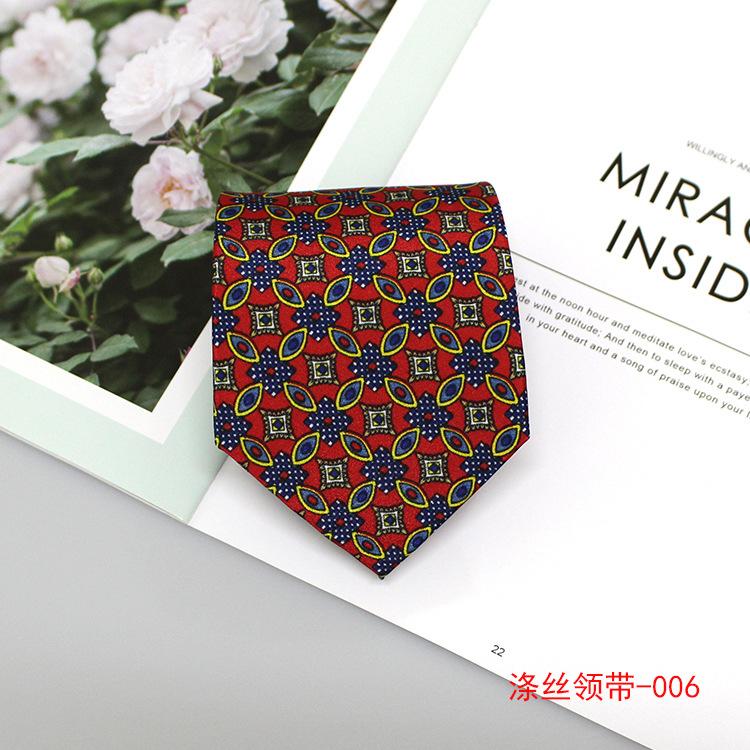 9cm Bedruckte Herrenkrawatte, Business Casual Britische Anzugkrawatte