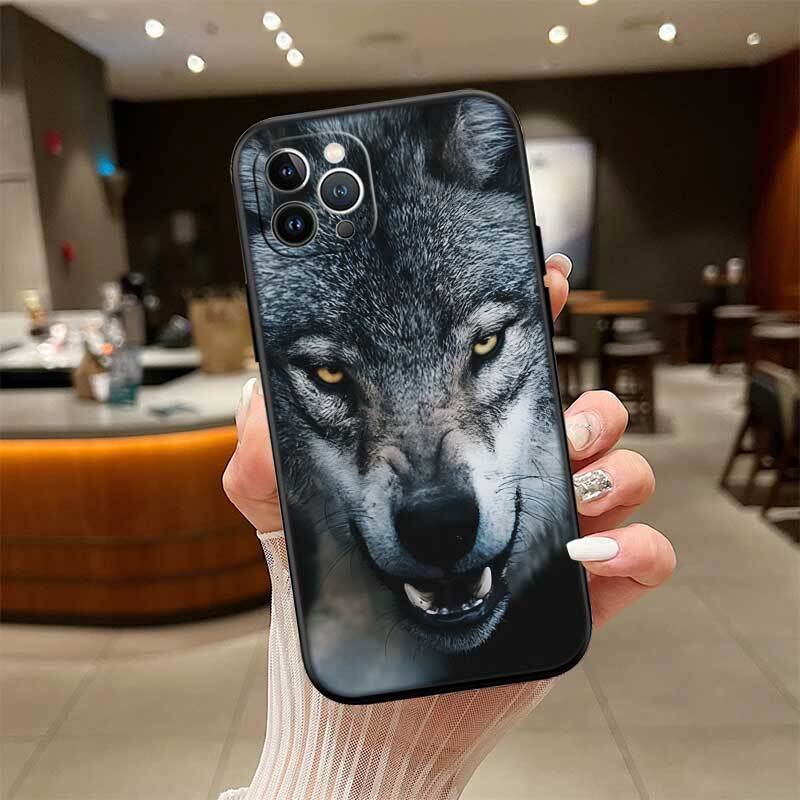 Animal Wolf Phone Case for Redmi Note 12 12S 12C 13 13C 13R 14 14S 14R 14C 11A 13X A3 A3X A4 A5 Pro Max Plus
