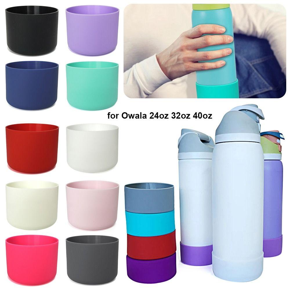1Pcs Colorful Bottle Bottom Base Protective Cup Sleeve New Silicone Boot  for Owala 24oz 32oz 40oz