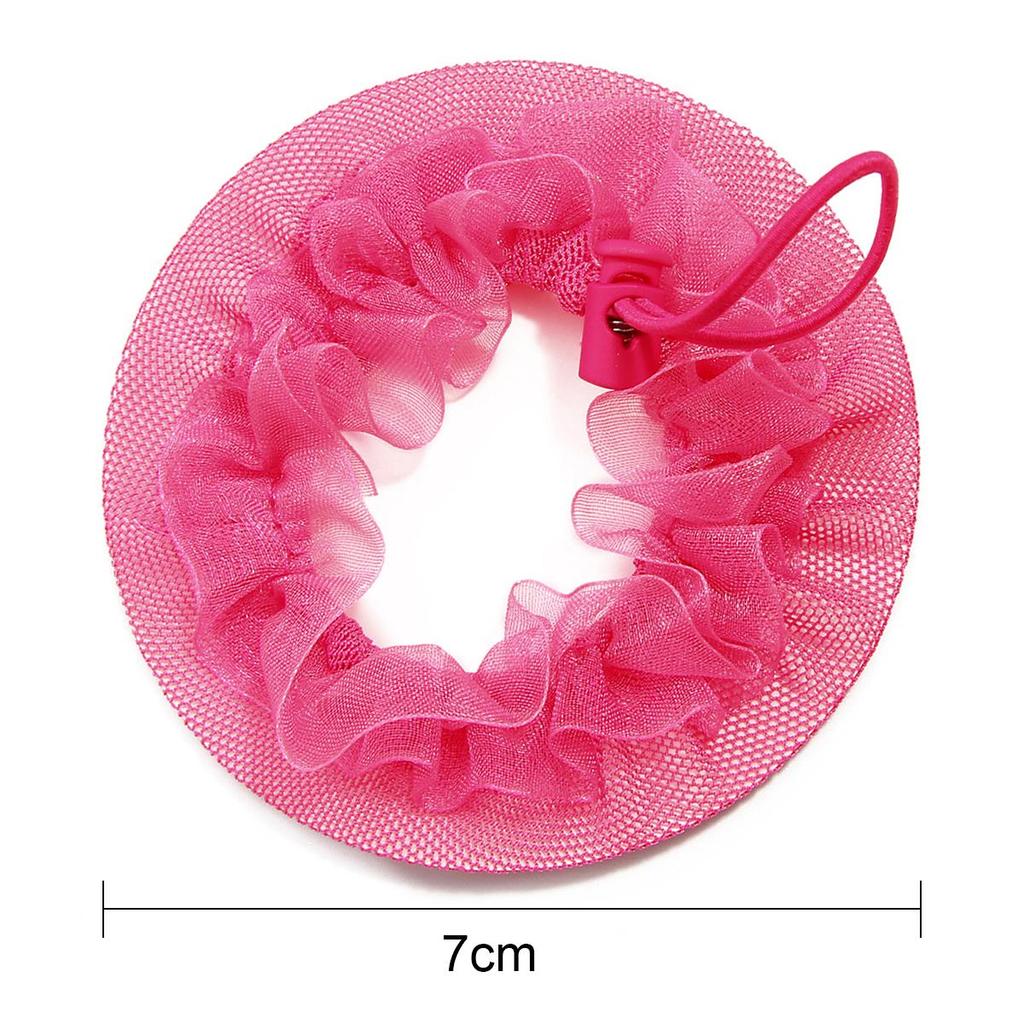 Retine Per Capelli Per Danza - Set Da 5 Pezzi Nero Per Chignon Eleganti - Foto 8