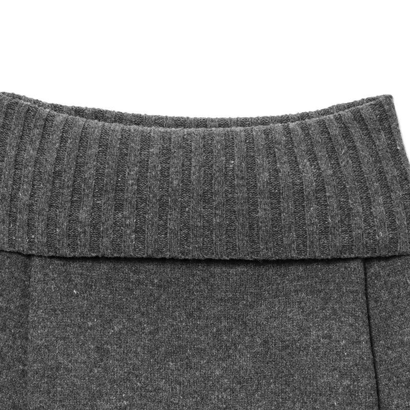 Kaslead New Women clothes Western Style off-Shoulder Pullover Sweater Loose Solid All-Match French style Top