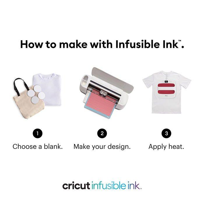 T-shirt - Cricut - 2007904 - Col Rond - 100% Polyester - Taille XL