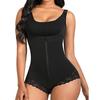 European Body Shaping Suit: One-Piece, Abdomen Tightening, Butt Lifting, Triangular Zipper Design