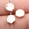 Twisted-Pattern Small-Hole Spacer Beads Mini Antique Bronze Silver Jewelry Making String Beads Separator