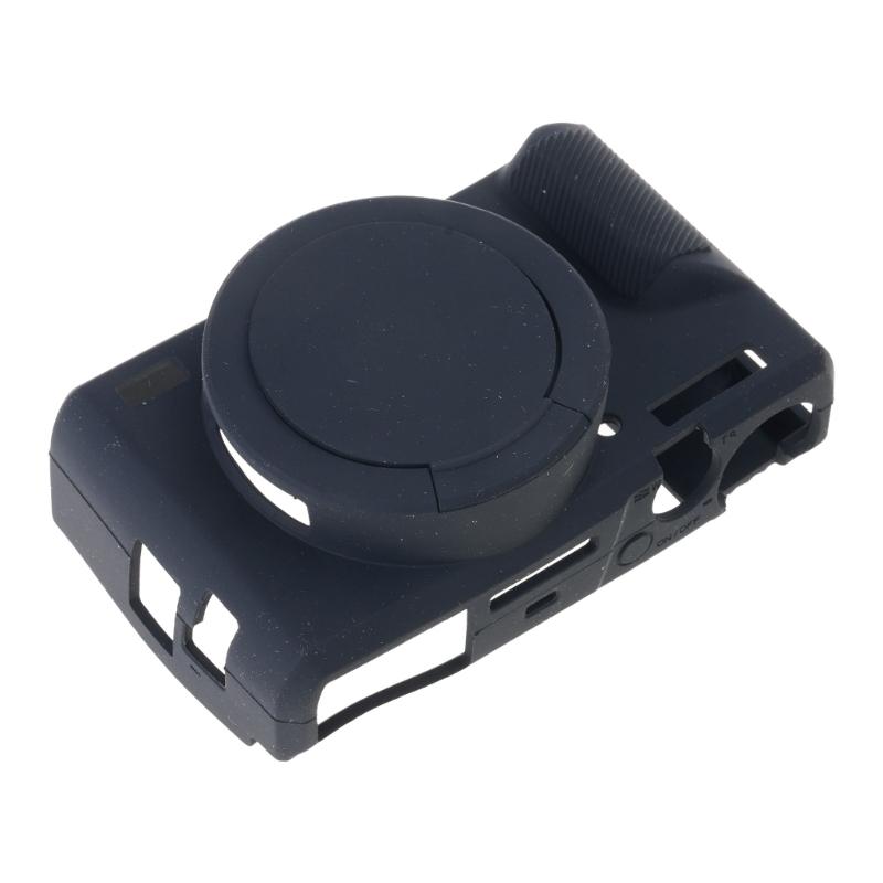 

Soft Rubber Silicone Cases Cover For G7X Mark 3 G7X III G7X3 Protectors Camera Skin Housing Cases Silicone Protectors чёрный