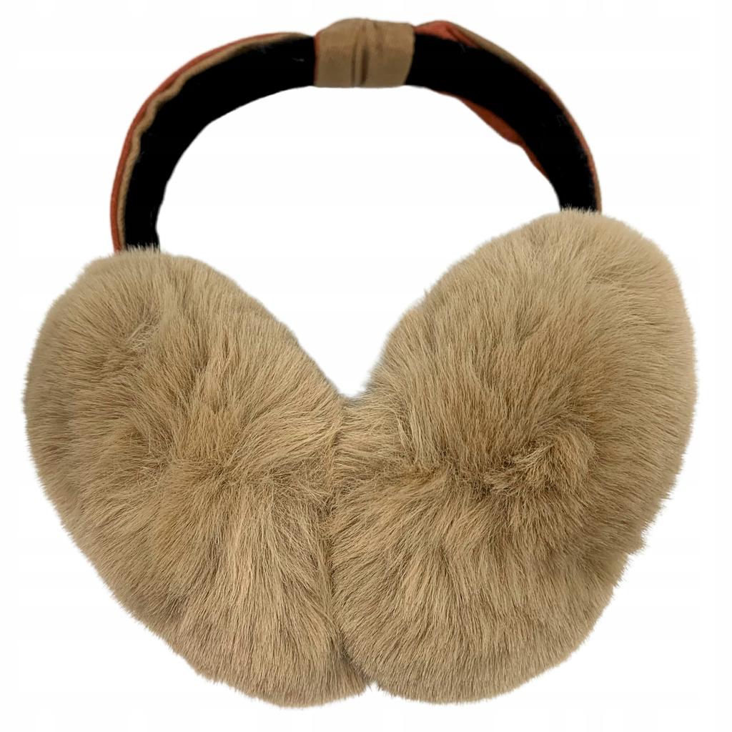 Winter Women's Earmuffs Ribbon Plush Warm Foldable Insulated